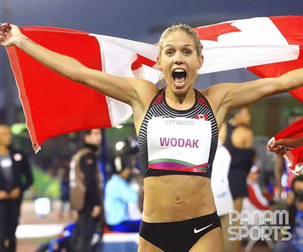 Natasha Wodak, Canadian Record Holder 10k and Half Marathon, coached by Lynn Kanuka